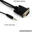 VGA to HDMI Converter Adapter (1080p) - 4