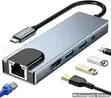 USB-C 5-in-1 Multiport Hub Adapter (HDMI, RJ45, 2x USB 3.0, USB-C PD) - 1