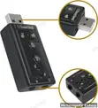 USB Virtual 7.1 Channel Sound Adapter - 1