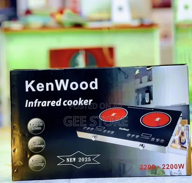Kenwood Infrared Cooker Plate Mbili - 1