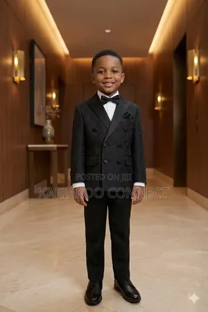 Black Boys' Suit - Turkey Brand