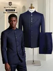 Blue Signature Office Suit - 1
