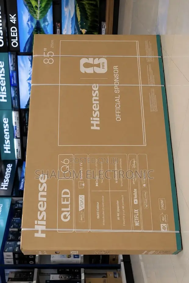 Hisense 85-Inch QLED TV (Brand New) - 1