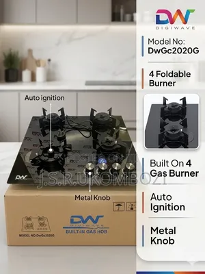 Digiwave 4-Gas Foldable Burner Hob DWGC 2020