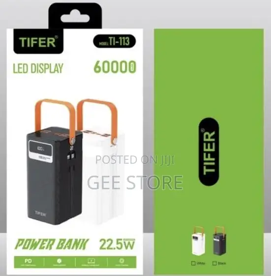 Tifer Power Bank 60000mAh - 1
