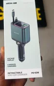 Green Lion 90W Car Charger Inayorudishwa - 2