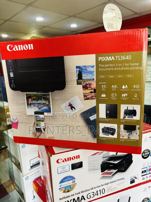 Canon PIXMA TS3640 All-in-One Printer - 1