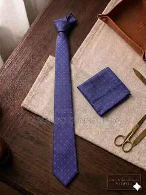Set ya Tai na Pocket Square ya Kifahari - Vanguard Suits & Ties