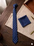 Set ya Tai na Pocket Square ya Kifahari - Vanguard Suits & Ties - 3
