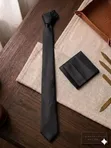 Set ya Tai na Pocket Square ya Kifahari - Vanguard Suits & Ties - 5