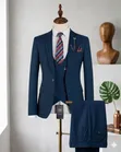 Premium 3-Piece Slim-Fit Suits for Modern Corporate Men - 1