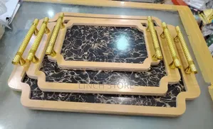 Bamboo Tray Set (3pcs) 26, 33, 39cm