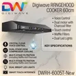 Digiwave 60cm Rangehood Cooker (Model: DWRH-6005t) - New - 1