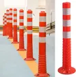 Nafasi za Delineator za Trafiki Zinazonyumbulika - Bollard ya Usalama wa Kuegesha - 3