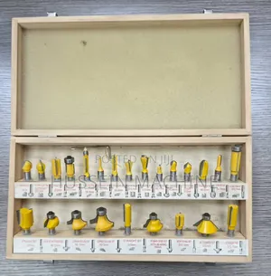 Router Bit Set 8mm 24 Pcs