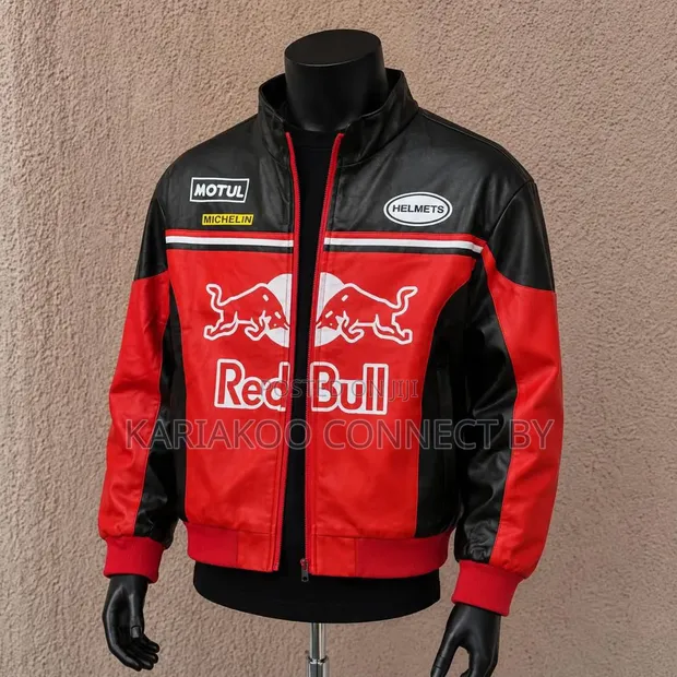 Premium Red Bull Racing Leather Jacket - 1