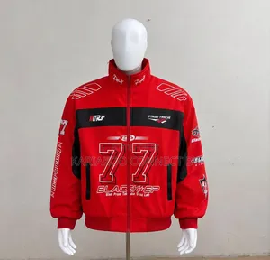 Premium Red Bull Racing Leather Jacket