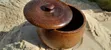 Wooden Sugar Pot - 1