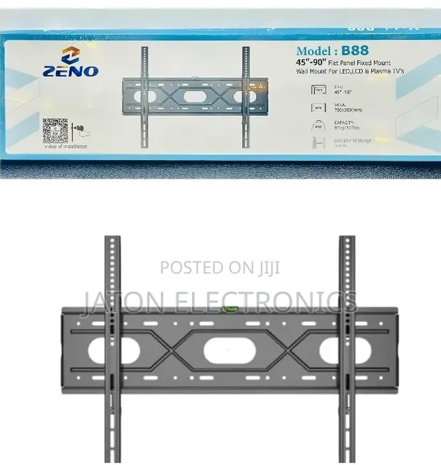 Flat TV Wall Mount (45-90 Inches) - 1