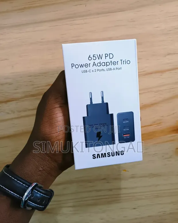 Samsung 65W USB-C PD Power Adapter Trio - 1
