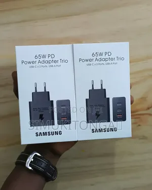 Samsung 65W USB-C PD Power Adapter Trio