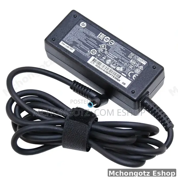 Chaja ya Laptop ya HP 65W/45W Smart Blue Tip - 1