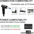 Chaja ya Laptop ya HP 65W/45W Smart Blue Tip - 2