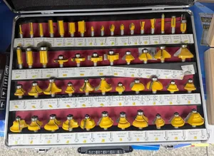 Force Router Bit Set 8mm (50pc)