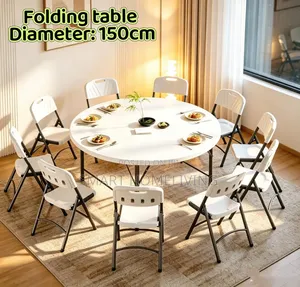Foldable Table - Seats 8