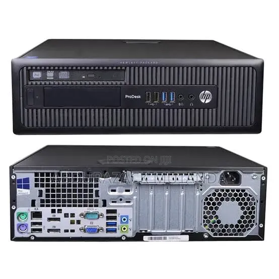 HP ProDesk 600 G1 Desktop Computer - Intel Core i5, 4GB RAM, 500GB HDD - 1