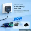 Oraimo 20W GaN Fast Charger (Type-C) - 3