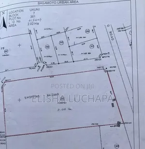 5 Acres Commercial Land for Sale, Bagamoyo