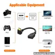 Mini HDMI to HDMI Female Extension Cable 15cm 90 Degree - 5