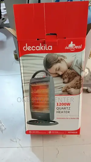 Decakila 1200W Quartz Heater