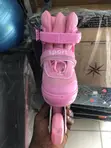 Kids Pink Roller Skates - 3