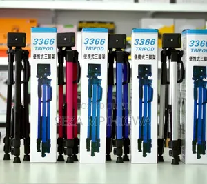 2m Steel Tripod for Phone/Camera/Lights