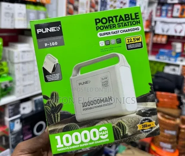 Punex Heavy Duty Power Bank 100000mAh - 1
