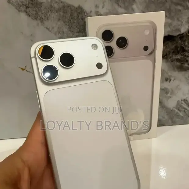 Apple iPhone 17 Pro Max 256GB Mpya Nyeupe - 1
