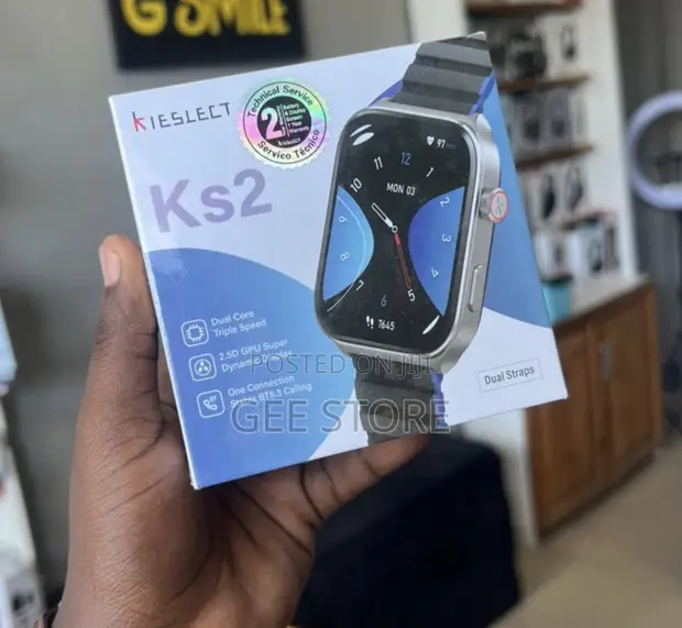 Kieslect Ks2 Smart Calling Watch - Space Grey - 1