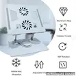 Aluminum Laptop Stand YL-906 with 360 Rotation & Cooling Fan - 5