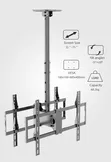 Double Ceiling Mount TV Bracket - 2