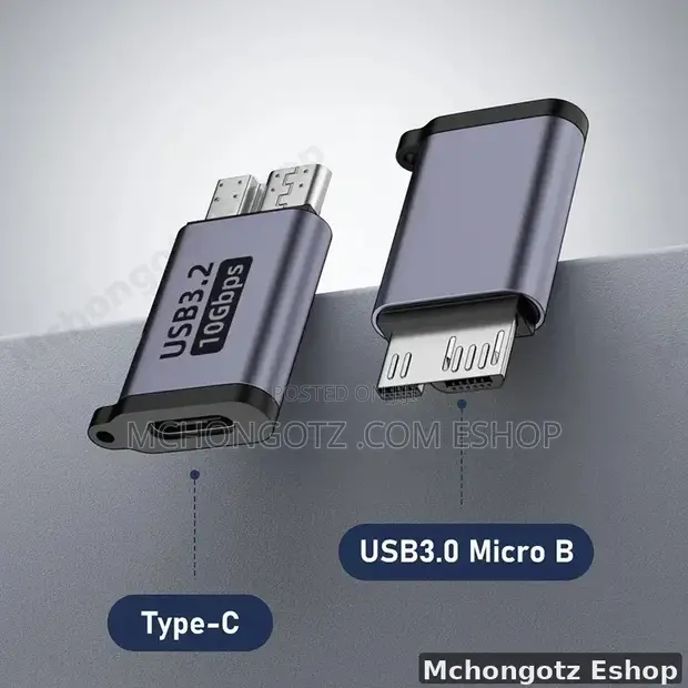 Adapteri ya Micro USB B kwenda USB-C Kike - 1