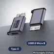 Adapteri ya Micro USB B kwenda USB-C Kike - 1