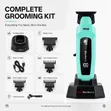 Pro 8000rpm Professional Hair Trimmer - Adjustable Blade - 4