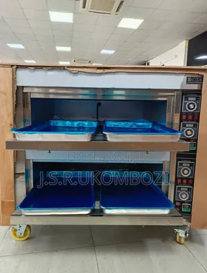 Commercial Electric Deck Oven - 2 Deck, 4 Trays