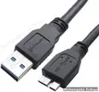 Kebo ya USB 3.0 Micro-B kwa External Hard Drive 50cm - 2