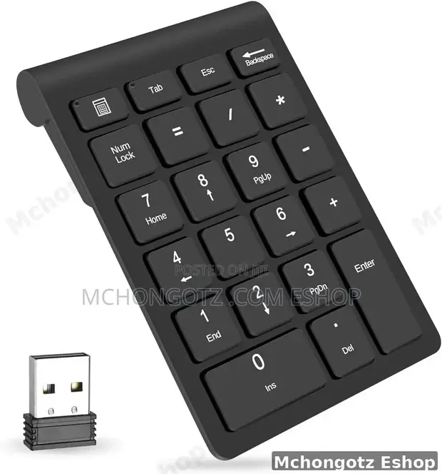 Mini Wireless Numeric Keypad Keyboard - 1