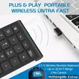 Mini Wireless Numeric Keypad Keyboard - 3