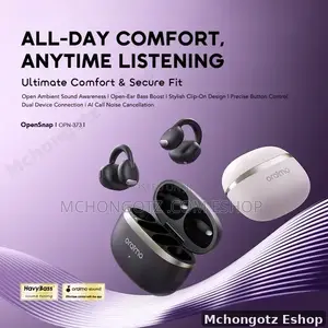 Oraimo OpenSnap Wireless Open-Ear Earbuds OPN-373