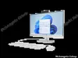 Kompyuta Desktop HP 200 G4 All-in-One - Intel Core i7, 8GB RAM, 512GB SSD - 1